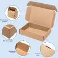 10pcs 7*5*1½ inches Corrugated Boxes(3 ply) Mailer Boxes Cardboard Boxes for packaging & shipping. 