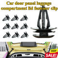 String Cord Clips Retainer Rear Boot Load Cover Parcel Shelf Car Door Trim Fixing Clip Auto Replacement Accessories. 