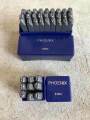 Metal Stamping kit 0-9 letter punch steel prefix 6mm series Metal Stamping kit with English letters number punch metal stamping kit. 