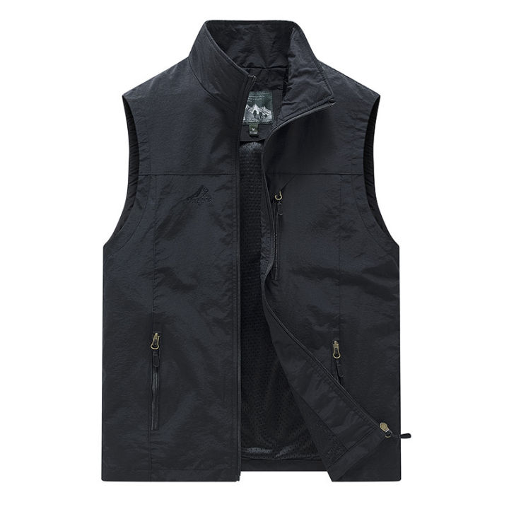 FGKKS%20Spring%20New%20Men%20Waistcoat%20Outdoor%20Leisure%20Solid%20Color%20Vest%20Young%20Middle-aged%20Photography%20Fishing%20Casual%20Vest%20Jacket%20Male%20-%20Image%206