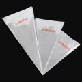 50Pcs Clear Cone Candy Bags Food Snack Packaging Plastic Bag With Ties Wedding Birthday Party Favors Decoration DIY Bags.