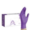 20/50/100PCS Nitrile Disposable Gloves Purple Latex Free Multi-Purpose Household Cleaning Gloves Beauty Hair Salon Tattoo Gloves.