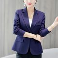 Women Korea Blazer 2025 Formal Slim Black Blazers Office Lady Work Suit Pockets Jackets Coat Female Casual Short Blazer Femme.