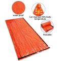Portable Waterproof Emergency Survival Sleeping Bag Outdoor Edc Camping Gear Thermal Sack First Aid Rescue Kit Mylar Blanket.