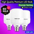 VENZA 20W, 15W & 10W LED  Light Bulbs , High Quality Branded LED Light Bulbs , without box. 
