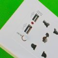 Dual USB Universal Multi Plug Socket Prime Quality. 