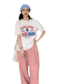 2025Printed Short Sleeve Plus Size Women's Short Sleeve T-Shirt Summer Loose Women's T-Shirt High Quality Letter Pattern CCXX224.