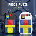 Huarong Road Magnetic Suction Block Sliding Puzzle CHILDREN'S Puzzle Logical Thinking Training Brain-burning Board Game Toys. 