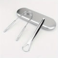 1/2/3/4pcs Tongue Scrapers for Adults Tough Metal Tongue Cleaner Stainless Steel Tongue Scrubber for Fresh Breath. 