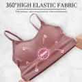 Backless Sportswear Woman Gym Sports Bra Seamless Womens Underwear Adjustable Shoulder Strap Inner Padded Yoga Vest Bralette. 