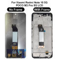 OLED For  Redmi Note 10 4G Display Note 10S LCD M2101K7AI Touch Screen Digitize For Redmi Note 10 5G LCD POCO M3 Pro LCD. 