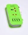 universal travel multi charger 4 USB PORT with multiplug MAXLINE ML-604 Multi-plug With 4 USB Port And 5pin Socket 6 FEET CABLE SAFETY SHUTTER MILTIPLUG FAST CHARGING.