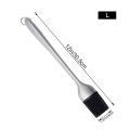 Silicone Basting Brush BBQ Grill Oil Sauce Brush Stainless Steel Handle Oil Brushes Butter Bread Brush BBQ Kitchen Accessories.