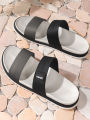 Men's Casual Slippers Waterproof Non-Slip Soft Sole Wear-Resistant Slip-On Fashion Sandals.