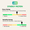 Jiri Nutrition Synergy Protein (Whey + Plant Protein), Mango Flavor 1kg. 