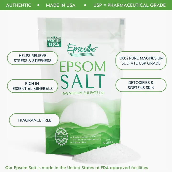 Epsom%20Salt%20Bath%20&%20Foot%20Soak%20and%20Scrub%20%7C%20Pure%20&%20Natural%20Magnesium%20Sulfate%20USP%20%7C%20Relieves%20Sore%20Muscles%20&%20Joints,%20Promotes%20Healing%0A%20500Gram%20-%20Image%202