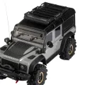 Metal Roof Luggage Rack With Led For 1/18 Rc Crawler Car Traxxas Trx4m Bronco Defender. 