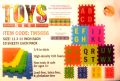EVA Foam play Mats (ABC & 123), (11x11 inch size one Mat - 10 Mat Set) Early learning and play mat for kids and toddler, Colourful toy puzzle mat. 