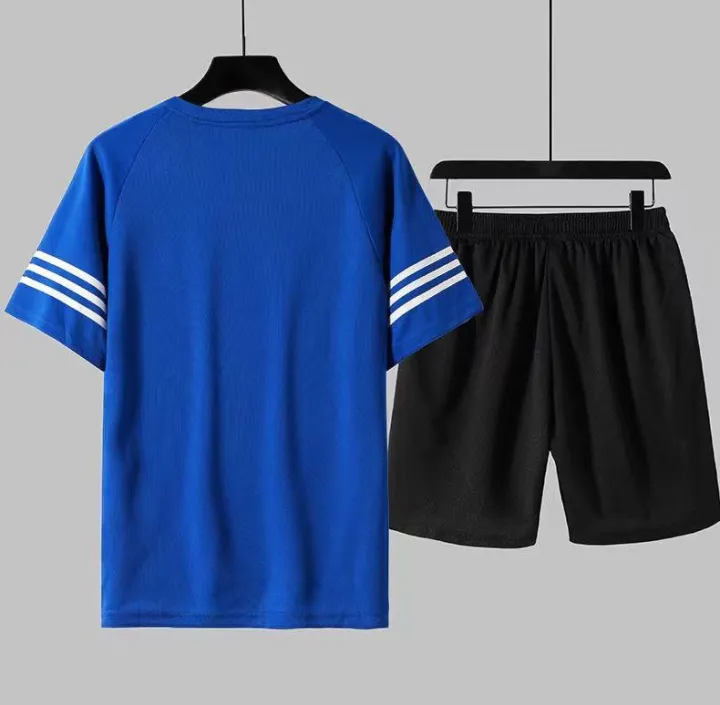 Whole%20set!!!%20breathable%20fabric%20for%20men%20Sports%20and%20Leisure%20short%20sleeve%20T-shirt%20shorts%20suit%20-%20Image%204