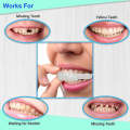 Instant Smile Snap On Teeth Veneers | Comfortable & Flexible Fit Cosmetic Denture Fix for Upper & Lower False Teeth. 