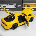 1:24 MAZDA RX7 alloy diecast model car lights sound. 