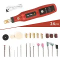 Wireless Mini Electric Drill USB Cordless Mini Drill Rotary Tool Woodworking Engraving Pen Dremel Tools for Jewelry Metal Glass. 
