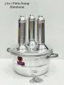 3-in-1 Aluminum Puttu Maker - Your Versatile Tool for Authentic Indian Cuisine. 