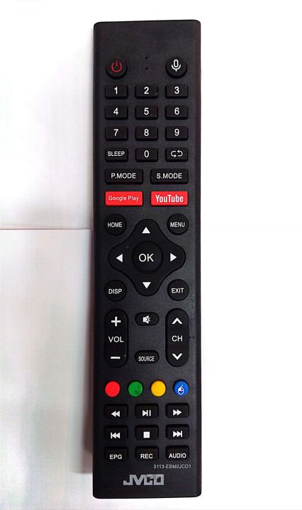 JVCO Smart LED TV Remote - without voice control
