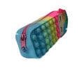 Pop It Pouches Pencil Box/Pencil Case Pop It Toy, Pop It Organizer Kit Kids Pop toys rectangle Pencil Case Large Capacity Bubble cartoon unicorn Pencil Box Stationery Storage Bag Silicone Pen Pouch. 