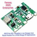 J5019 Hw 357: Versatile Li-ion Charger And Boost Module For a Wide Range Of Applications 1 Pc. 