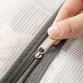 Shoes Dust Cover Mesh Transparent Shoe and Boot Storage Bag with Zipper Portable Travel Dust Organizer Protector Bag.