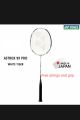 Yonex astrox 99 pro (white Type)  badminton racket  30lbs with gut and grip. 