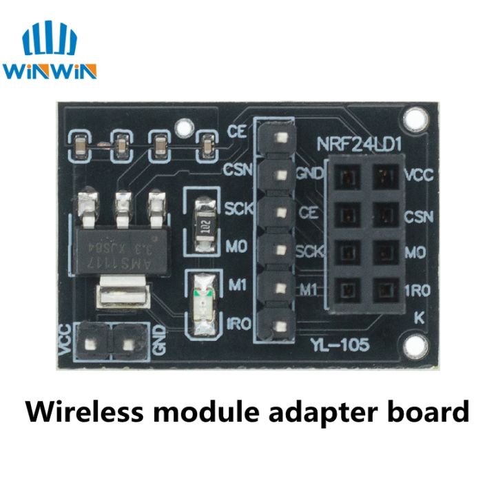 NRF24L01+%202.4G%20wireless%20data%20transmission%20module%202.4GHz%20NRF24L01%20upgrade%20version%20NRF24L01+PA+LNA%201000%20Meters%20GT24%20For%20Arduino%20-%20Image%205