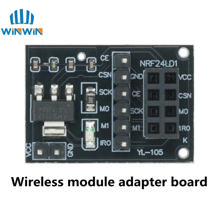 NRF24L01+%202.4G%20wireless%20data%20transmission%20module%202.4GHz%20NRF24L01%20upgrade%20version%20NRF24L01+PA+LNA%201000%20Meters%20GT24%20For%20Arduino%20-%20Image%205