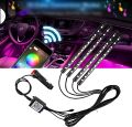 App light RGB atmosphere  control Bluetooth (48led) for / cars /bikes/jeep. 