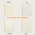 Replaceable Refill Loose Leaf Notebook A4 A5 B5 Binder Planner 6 Styles Available Office School Supplies Stationery Accessories.