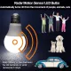 12W E26/E27 LED Light Bulbs Dusk to Dawn/Radar Motion Sensor Outdoor Light AC85-265V Day Night Light Auto ON/OFF LED Smart Lamp. 