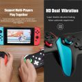 GAMINJA NS009 Bluetooth Game Controller Wireless Gamepad For Nintendo Switch Console PS3 PC Windows 7 10 Dual Vibration Joystick. 