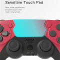 Wireless Controller BT Gamepad For PS4 PS3 Console PC Joystick With Touch Pad  6-axis Gyro Double Vibration Latency Free Gamepad. 