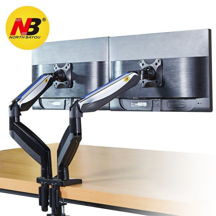 NB F195A Dual Monitor Desk Stand (Up to 22 -32 inches)