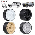 Deep Dish 1.9" Metal Beadlock Wheel Hub Rim for 1/10 RC Crawler Axial SCX10 II III 90046 MST RGT YIKONG Traxxas TRX4 RC4WD D90.