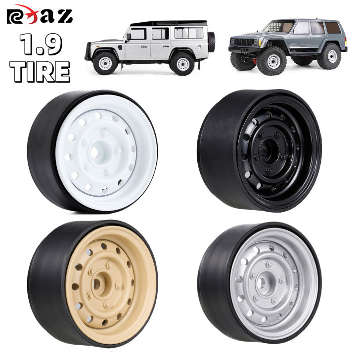Deep Dish 1.9" Metal Beadlock Wheel Hub Rim for 1/10 RC Crawler Axial SCX10 II III 90046 MST RGT YIKONG Traxxas TRX4 RC4WD D90