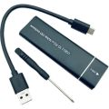 USB-C to PCI-e NVMe SSD Enclosure, which allows you to use an M.2 NVMe SSD as an external storage device. . 