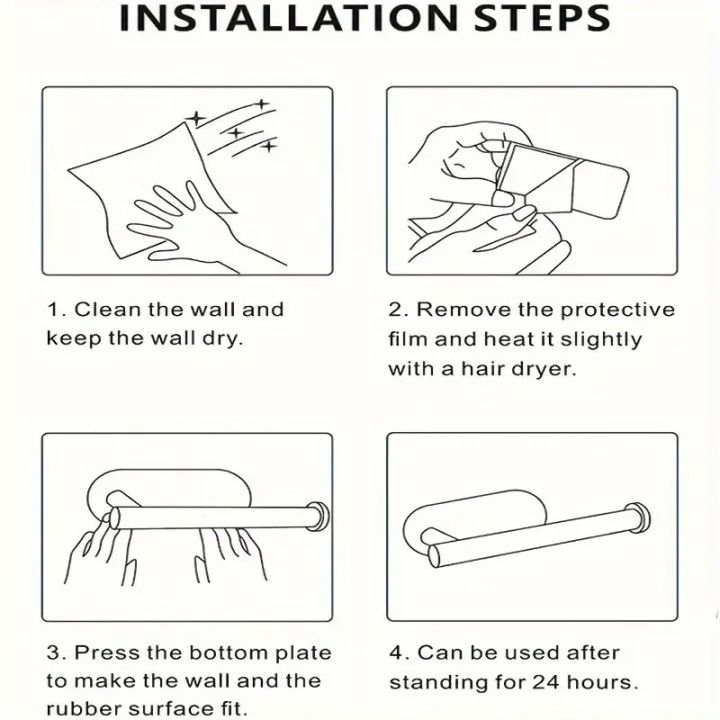 ASelf-Adhesive%20Paper%20Towel%20Holder%20for%20Kitchen%20Cabinet,Bathroom%20Tissue%20and%20Towel%20Holder,Plastic%20Wrap%20and%20Roll%20Paper%20Storage%20Rack%20-%20Image%205