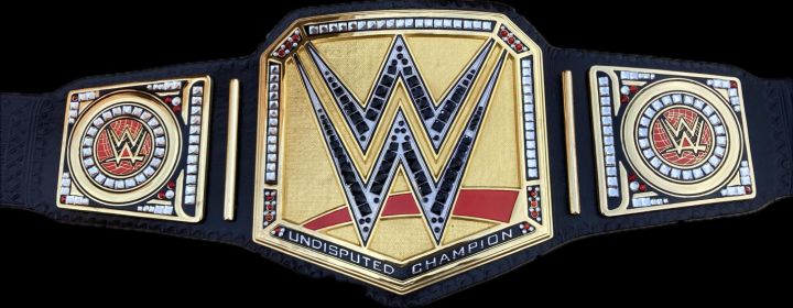 Undisputed Championship Title Belt Replica, World Heavyweight Wrestling Championship Title Belt - Adult Size -
