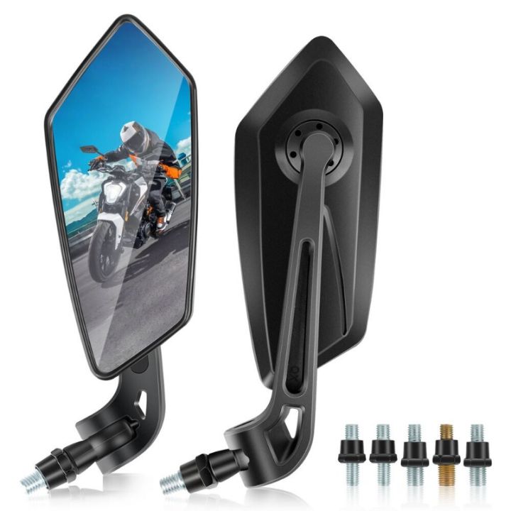2pcs%20Motorcycle%20Rearview%20Mirror%20Rotating%20Side%20Mirrors%20Universal%20Scooter%20Mirrors%20for%20Harley%20Davidson%20Road%20King%20Glide%20Softail%20Dyna%20-%20Image%202
