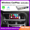 For Audi A4 B8 A5 Q5 2009-2015 Wireless CarPlay Android Auto with MMI 3G with AirPlay Mirror Link Bluetooth Navigation.