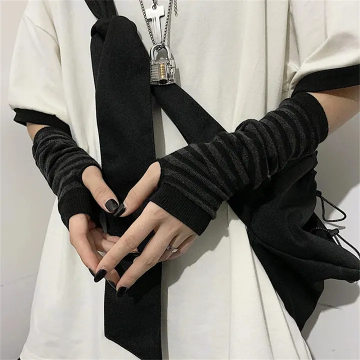 A%20pair%20Long%20Fingerless%20Gloves%20Cuff%20For%20Glove%20Elbow%20Mittens%20Cool%20Stretch%20Winter%20Arm%20Warmer%20Mitten%20-%20Image%204