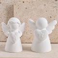 Heart Wings Angel Silicone Scented Candle Mold DIY Girl Sculpture Gypsum Home Decor Handmade Human Resin Mold for Birthday Gifts. 