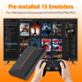 Launchbox Emulation Hard Drive With 3700 3D/PC Games External Game Hard Disk For PS4/PS3/PS2/Switch/WII/WIIU/PS1500GB HDD For PC.